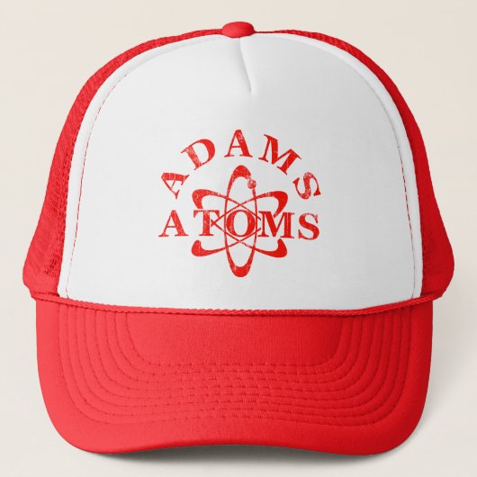 Nerds Adams atoms Trucker Pet (Voorkant)
