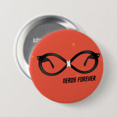 Nerds Forever Button (Voorkant /achterkant)