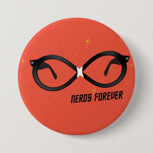 Nerds Forever Button (Voorkant)