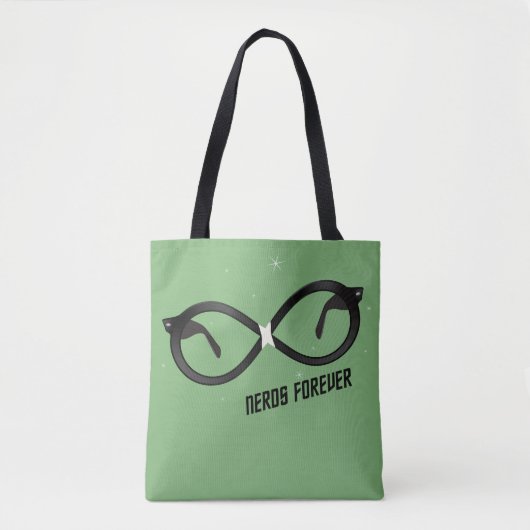 Nerds Forever Canvas tas (Voorkant)