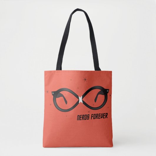 Nerds Forever Canvas tas (Voorkant)