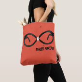 Nerds Forever Canvas tas (Dichtbij)