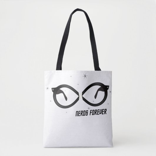 Nerds Forever Tote Bag (Voorkant)