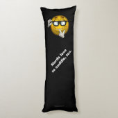 "Nerds houden ook van knuffelen." [a2] Lichaamskussen (Achterkant (Verticaal))