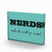 NERDS laten de wereld draaien Fotoblokken (Rechts)