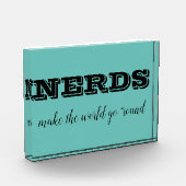 NERDS laten de wereld draaien Fotoblokken (Links)