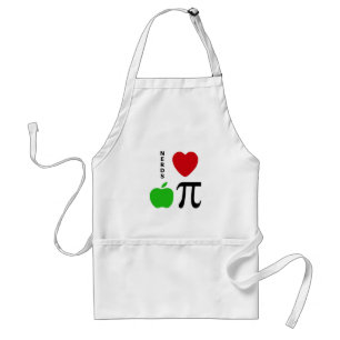 Nerds Love Apple Pie Standaard Schort