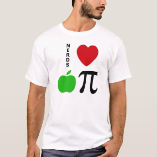 Nerds Love Apple Pie T-shirt