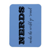 NERDS maakt de wereld rond Magneet (Verticaal)