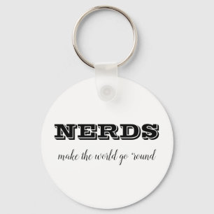 NERDS maakt de wereld rond Sleutelhanger