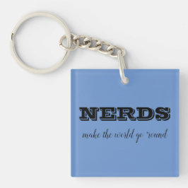NERDS maakt de wereld rond Sleutelhanger