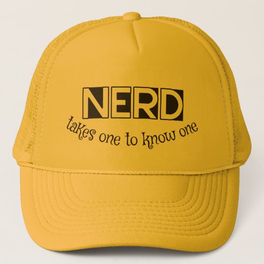 Nerds, neemt één om één pet te kennen (Voorkant)