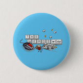 Nerds - PC Master Race Pin Ronde Button 5,7 Cm (Voorkant)