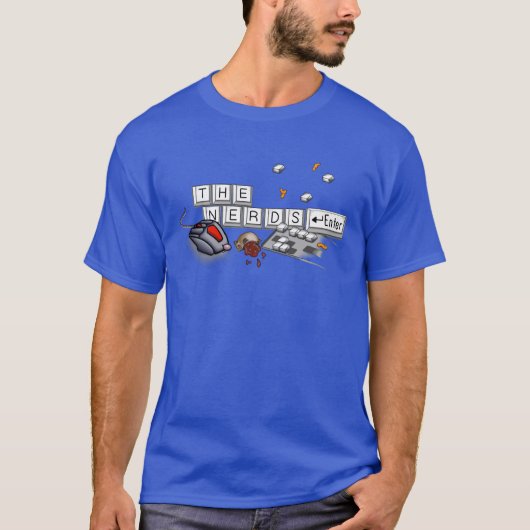 Nerds - PC Master Race Shirt (Voorkant)