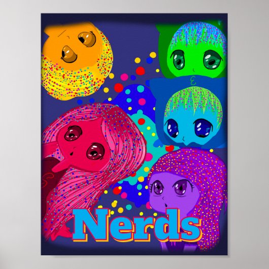 Nerds poster  (Voorkant)