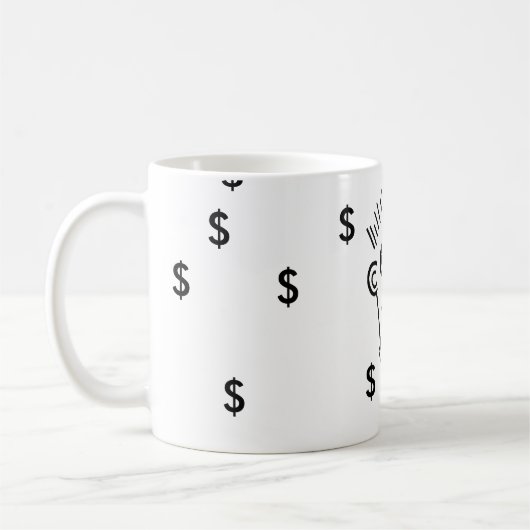 Nerds-regel Koffiemok (Links)