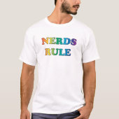 NERDS-REGEL T-SHIRT (Voorkant)