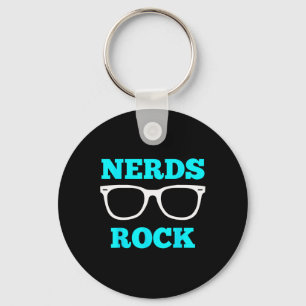 Nerds Rock T-shirt Gamer Geek Leuk Cute Nerd Shirt Sleutelhanger