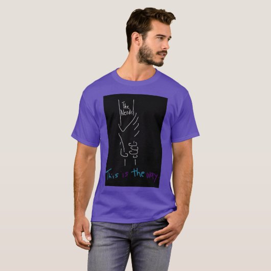 Nerds Saving Nerds T-shirt (Voorkant volledig)