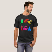 Nerds Snoep voor volwassen en jonge Kinder Mannen  T-shirt (Voorkant volledig)