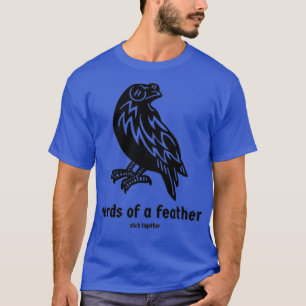 Nerds van een Slimme Veer als Klok T-shirt