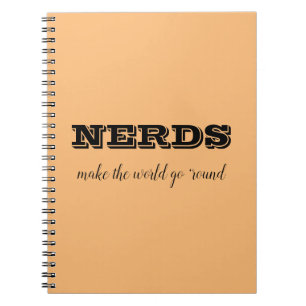 NERDS zorgen ervoor dat de wereld blijft draaien Notitieboek