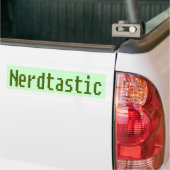 nerdtastisch bumpersticker (Op Truck)