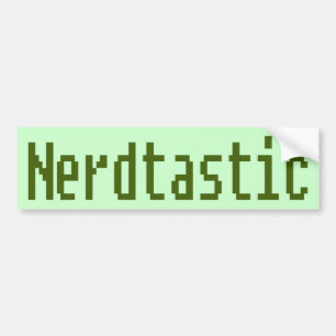 nerdtastisch bumpersticker