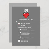 Nerdy 8-bits hartritme (Voorkant / Achterkant)