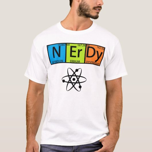 Nerdy Ap Chem T-shirt (Voorkant)