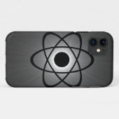Nerdy Atomic BT iPhone 5 Hoesje, grijs Case-Mate iPhone Case (Achterkant (horizontaal))