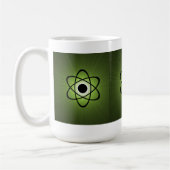 Nerdy Atomic Mok, groen Koffiemok (Links)