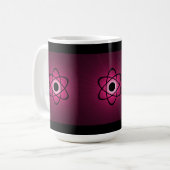 Nerdy Atomic Mok, Roze Koffiemok (Voorkant links)