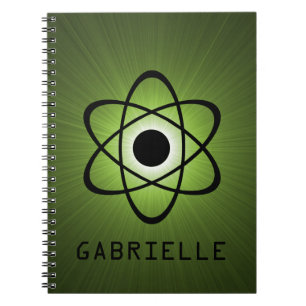 Nerdy Atomic Notitieboek, groen Notitieboek