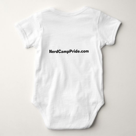 Nerdy Baby Gear Romper (Achterkant)