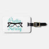 Nerdy Bagagelabel (Voorkant horizontaal)