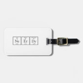 Nerdy Bagagelabel (Voorkant horizontaal)