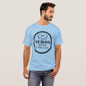 Nerdy before it was Cool Mannen Shirt (Voorkant volledig)