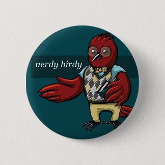 Nerdy Birdy Button