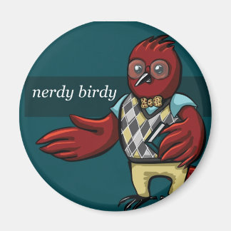 Nerdy Birdy Magneet