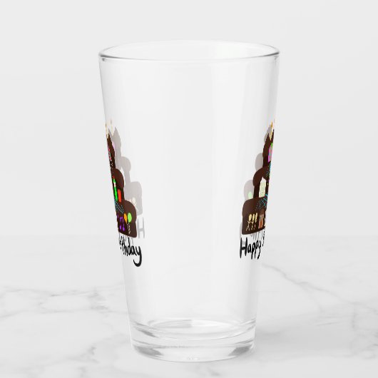 Nerdy Birthday Neural Network Glas (Rechts)