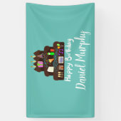 Nerdy Birthday Neural Network Spandoek (Verticaal)