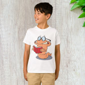 Nerdy Bookworm leest een boek T-shirt