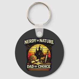 Nerdy By Nature Papa Bij Keuze RPG Tafelbladgaming Sleutelhanger