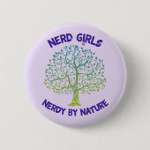 Nerdy by Natuur Button (Voorkant)