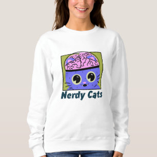 Nerdy Cats, ontwerp van het brein Trui