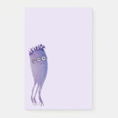 Nerdy Character Funny Cute Geek Post-it® Notes (Voorkant)