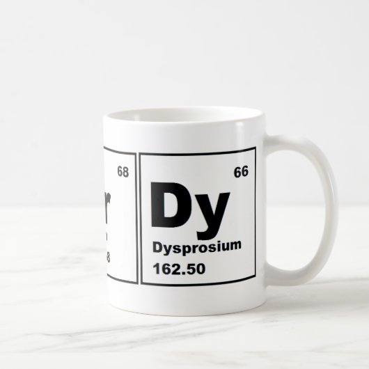 Nerdy Chemistry Product! Koffiemok (Rechts)