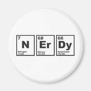 Nerdy Elements Magneet