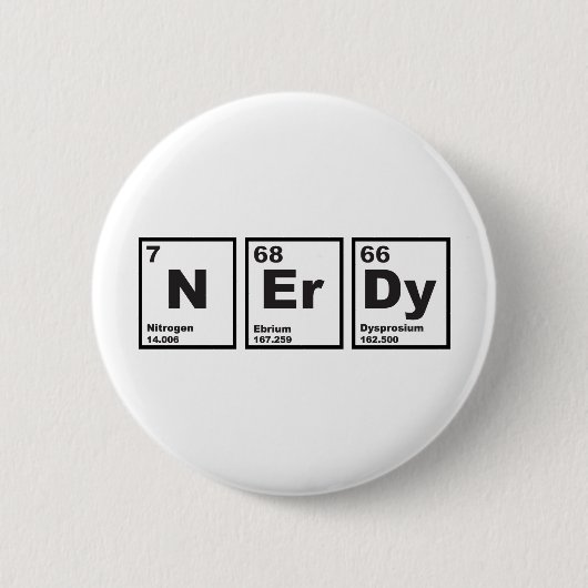 Nerdy Elements Ronde Button 5,7 Cm (Voorkant)
